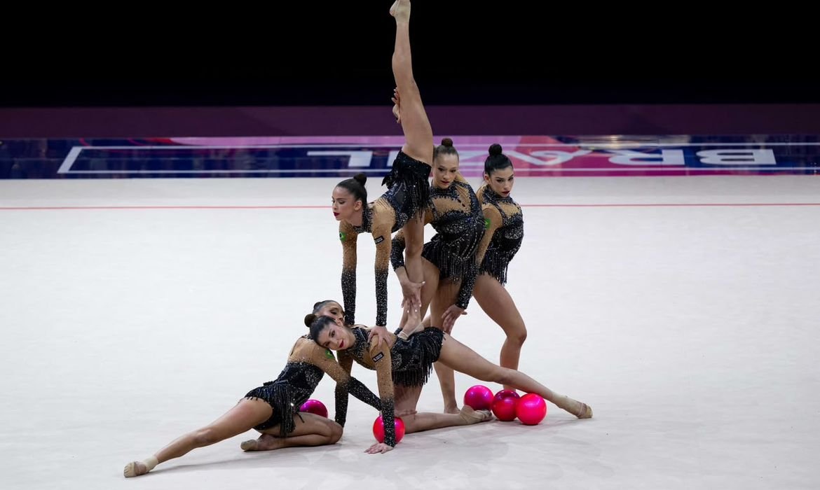 Brasil conquista bronze no Mundial de Ginástica Rítmica